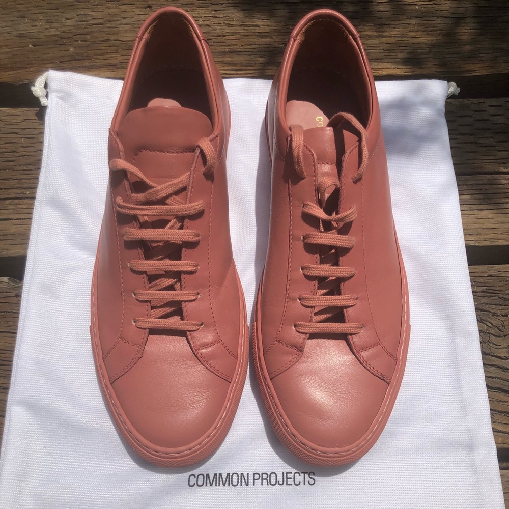 common projects achilles low 42 antique rose